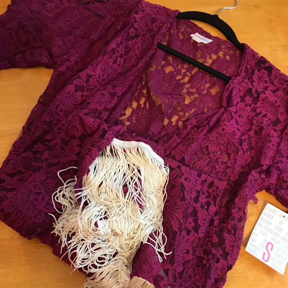 Perfect beach cover!  LulaRoe lace Monroe ! BNWT!